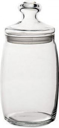 Банка стекл. 97425 (1,1л) без деколи без упак. 6шт. PASABAHCE 97425SLB