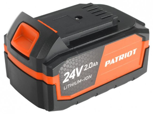 Аккумулятор PATRIOT 180201124 Батарея аккумуляторная Li-ion для шуруповертов PATRIOT, Модели: BR 241ES, BR 241ES-h, Емкость аккумулятора: 2,0 Ач, Напряжение: 24В