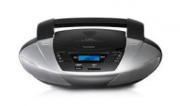 Аудиомагнитола MP3 TELEFUNKEN TF-CSRP3480 серебро