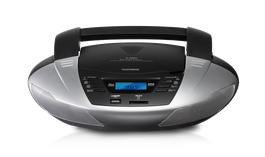 Аудиомагнитола MP3 TELEFUNKEN TF-CSRP3480 серебро