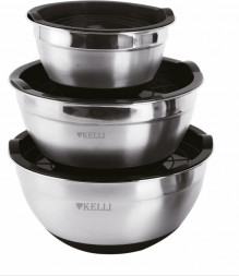Набор мисок KELLI KL-232 Черный