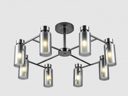 СВЕТИЛЬНИКИ ПОТОЛОЧНЫЕ, ЛЮСТРЫ RITTER 52556 1 Modern 74338/8 8хE14