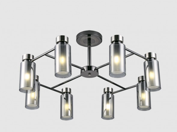 СВЕТИЛЬНИКИ ПОТОЛОЧНЫЕ, ЛЮСТРЫ RITTER 52556 1 Modern 74338/8 8хE14