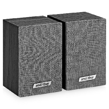 колонки 2.0 SMARTBUY (SBA-3310) FUSION дерево 6Вт USB черн/сер