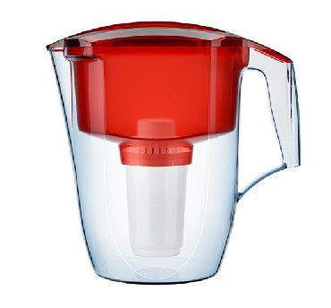 Фильтр- кувшин АКВАФОР ГАРРИ красный с 2 доп.модул