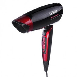 Фен LEBEN 259-126 черный с фиолетовым