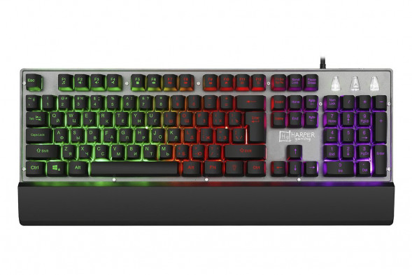 Клавиатура мультимедиа игровая HARPER GAMING POSEIDON GKB-30