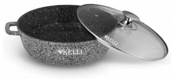 Сковорода-сотейник KELLI KL-4021-32 7,0л.