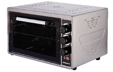 Мини печь KRAFT KF-MO 3800 GR серая