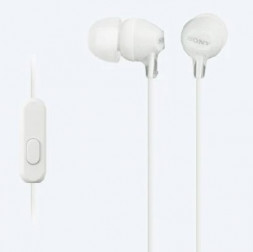 Наушники с гарнитурой SONY MDR-EX15AP/W Цвет Белый