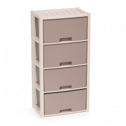 Комод АЛЬТЕРНАТИВА М7834 Колорит 4-х секцион. (бежевый)