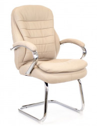 Кресло компьютерное EVERPROF VALENCIA CF Экокожа Бежевый