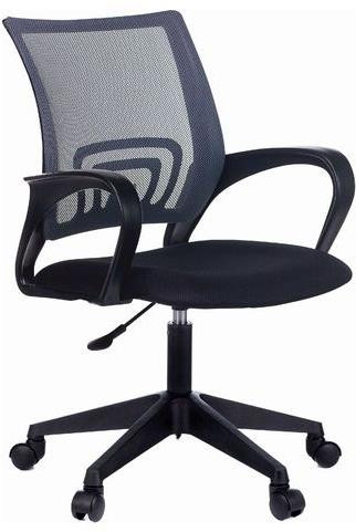 Кресло БЮРОКРАТ Кресло CH-695NLT, на колесиках, сетка/ткань, темно-серый [ch-695nlt/dg/tw-11]