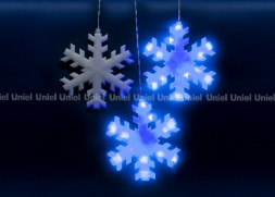 Гирлянда UNIEL (11128) ULD-E2703-120/DTA BLUE SNOWFLAKES