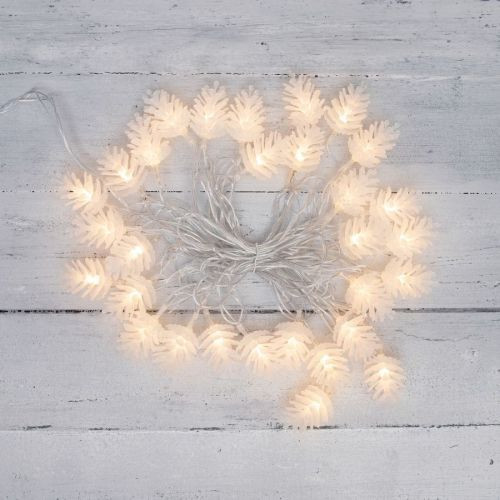 Гирлянда NEON-NIGHT (303-069) ГИРЛЯНДА &quot;ШИШКИ&quot; 5 М, 30 LED, ПР-Й ПВХ С КОНТР-М, ТЕПЛЫЙ БЕЛЫЙ