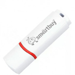 USB флеш SMARTBUY (SB64GBCRW-W) 64GB CROWN WHITE