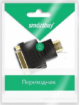 Кабель, переходник SMARTBUY (A121) адаптер HDMI M - DVI 25 F (2)