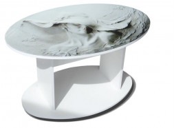 Стол журнальный БИТЕЛ СЖ Верона Белый В1