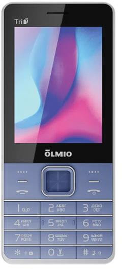 Телефон мобильный OLMIO M30 Blue