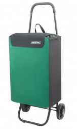 Тележка ИСТОК "Попутчица" арт.СТП12 (4 шт/уп), цв.сумки зелёный/чёрный