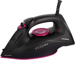 Утюги HYUNDAI Утюг H-SI01559 2400Вт черный/розовый