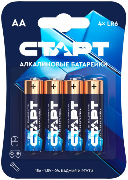 Элементы питания СТАРТ LR6-BL4