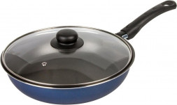 Сковорода КАЛИТВА 67223 Сатин а/пр 22см стекл/кр