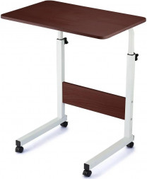 Стол UNISTOR LAD для ноутбука прикроватный на колёсиках и регулировкой столешницы по высоте 212673