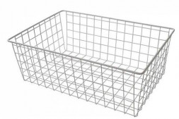 Корзина VIOLET Корзина декоративная металлическая 250х160х90 (белая) 720106