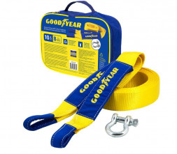 Стропа динамическая GOODYEAR GY004013 (рывковая) с шаклом 10т 8м