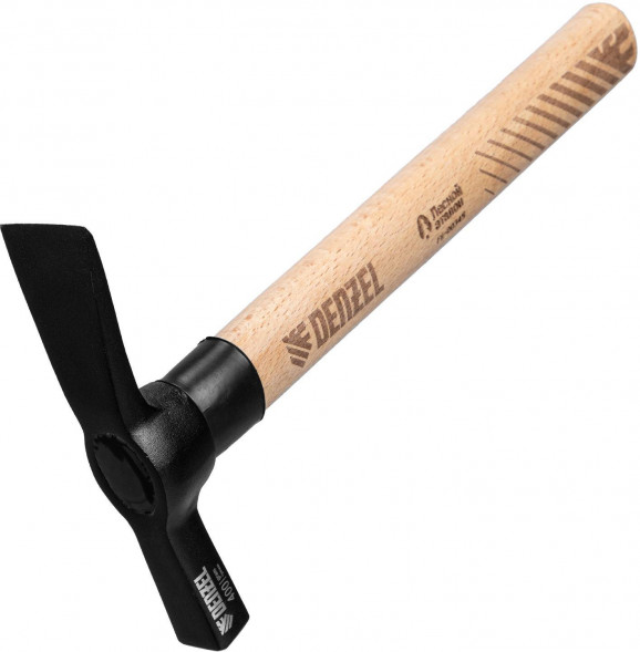 DENZEL Молоток каменщика, 400 г, буковая рукоятка, EFP 10641
