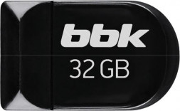 USB флеш накопитель BBK 032G-TG118 черный, 32Гб, USB2.0, TG серия