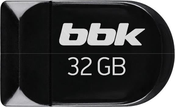 USB флеш накопитель BBK 032G-TG118 черный, 32Гб, USB2.0, TG серия