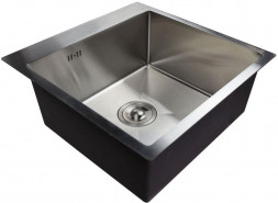 Мойка GOLDEN FOX 17750 Мойка премиум нерж.сталь 3мм 500*440 с сифоном, коландером Сатин без отверстия под смеситель