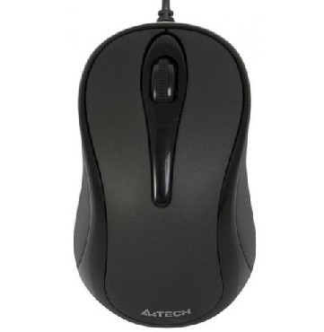Мышь проводная A4TECH Q3-350-1 USB черный
