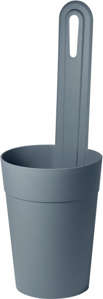 Кашпо HOMVER Tarragon подвесное D120мм, 1,3л (серый) 221616635/01 HOMVER Tarragon подвесное D120мм, 1,3л (серый) 221616635/01