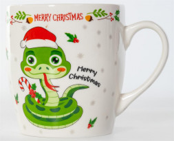 Кружка OLAFF 246-08011 ПРИЯТНЫХ СЮРПРИЗОВ, 270мл, микс 2 декора 56949