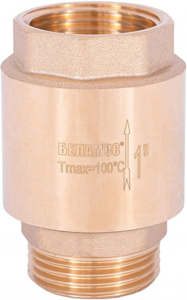 Клапан обратный BELAMOS Обратный клапан FV-D 1" латунь / НВ резьба BELAMOS Обратный клапан FV-D 1" латунь / НВ резьба
