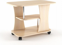 BONMEBEL Стол журнальный тип 2 - дуб сонома трюфель (1 кор.)