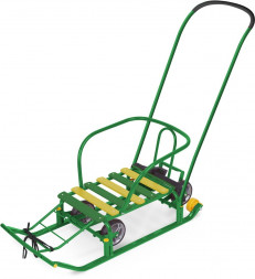 Санки NIKA Санки детские &quot;Тимка 5 универсал&quot; Т5У/З зеленый