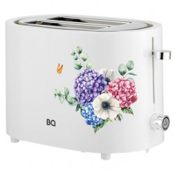тостер BQ T1003 Белый-Цветы