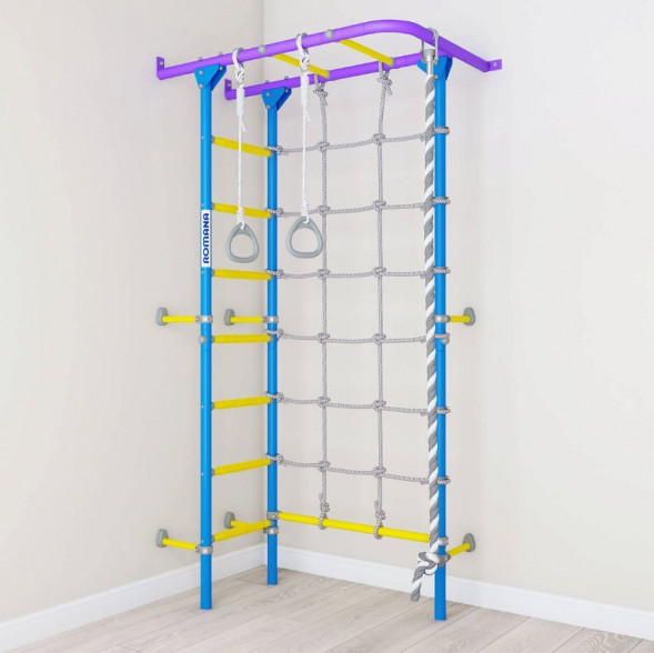 Детский спортивный комплекс ROMANA S4 01.31.7.06.410.00.00-69 сиренево-голубой