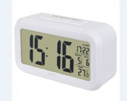 Часы PERFEO (PF_A4848) SNUZ - PF-S2166 белый