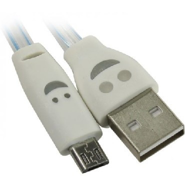 Аксессуар для смартфона SMARTBUY IK-12S кабель USB - MICRO USB с индикацией заряда 1.2м