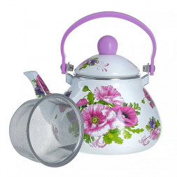 Чайник эмалированный METALLONI EM-131X1/14 Чайник эмалированный 1,3л