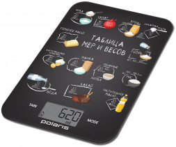 POLARIS Весы кухонные электронные PKS 1053DG макс.вес:10кг рисунок