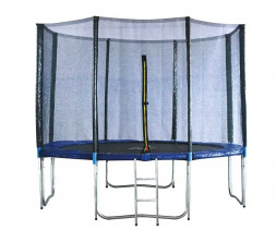 Спортивный инвентарь ЭКОС BT14-3 батут 14 с сеткoй и лесенкой (010356)