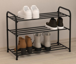 Подставка для обуви ЗМИ Подставка для обуви "Альфа 23", черный (ПДОА23 Ч)