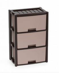 Комод АЛЬТЕРНАТИВА М7835 Колорит 3-х секцион. (венге)