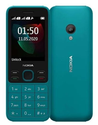 Телефон мобильный NOKIA 150 DS (2020) CYAN